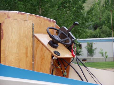 Helm and door