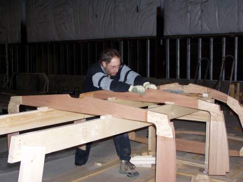 Redo the keel bed.
