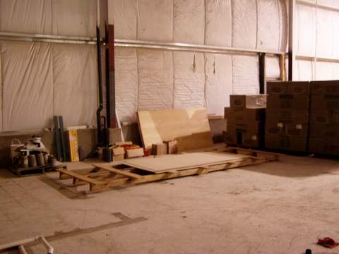 Our work area