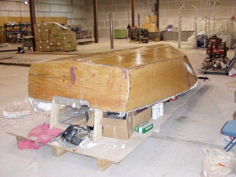 Fiberglass - stern view