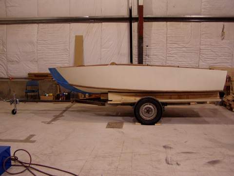Port side on trailer